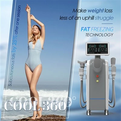 เครื่องดูดฝุ่น cryolipolysis หัวเย็น slimming