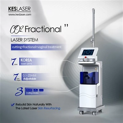 ผู้จัดจำหน่ายต้องการ Co2 Fractional Laser แนวตั้งพร้อมหลอดเลเซอร์ Co2 Rf ของอเมริกา