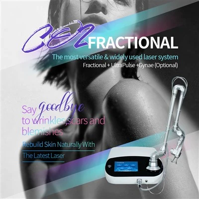 เครื่องเลเซอร์ Fractional CO2 สำหรับการกำจัดรอยแผลเป็นและการปรับผิวใหม่