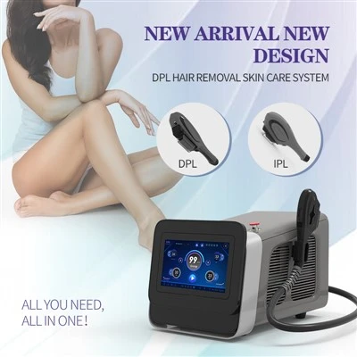เครื่องดูแลผิวกำจัดขน IPL SHR DPL